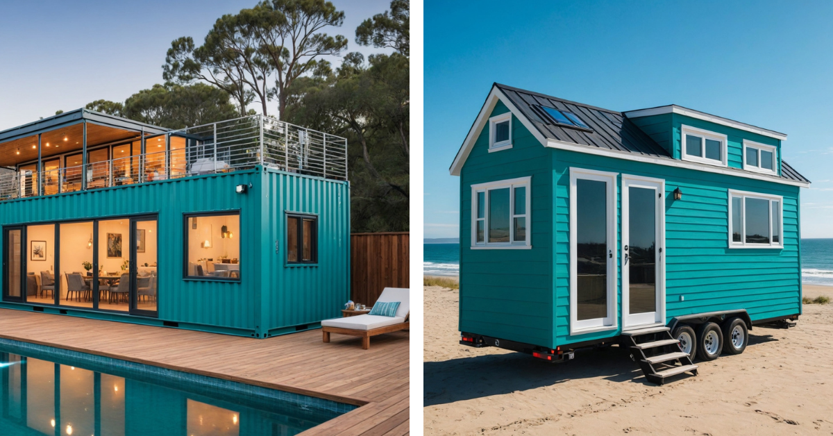 Shipping Container Home vs Tiny House